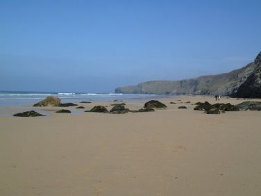 Watergate Bay in March