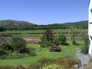 Brantrake house side garden enclosed