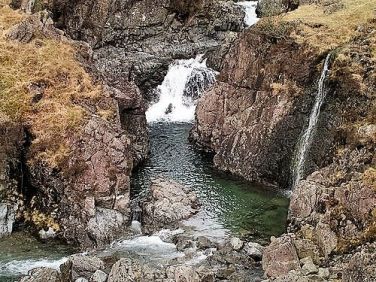 Rock pools in upper Eskdale