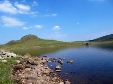 Devoke water above Brantrake house