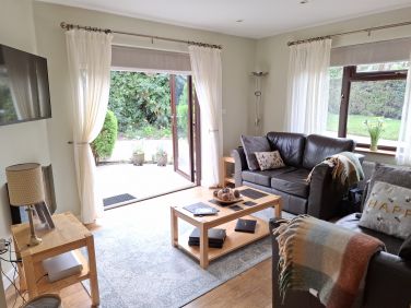 Living room viewed from dining area