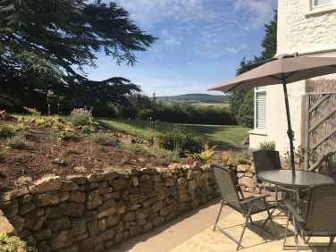 Stunning views from the private patio