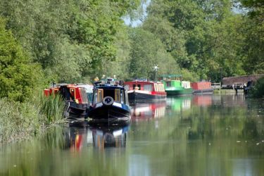 The Kennet and Avon Canal 1 mile from The Stables