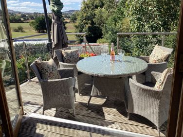 Table &chairs for evening drinks