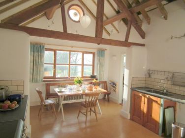 Sunny kitchen window