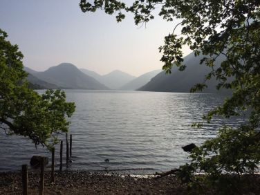 Wastewater lakeside walk, looking towards Wasdale Head