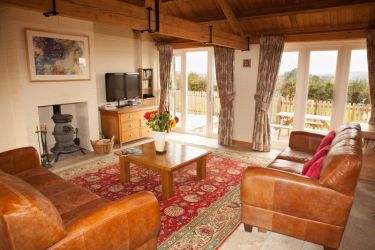 The spacious and comfortable lounge