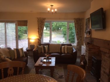 Open plan living room area