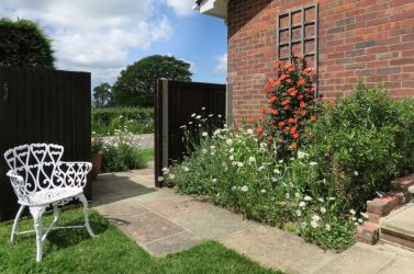 Extensive well maintained garden.