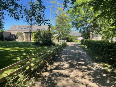 View from the top of the driveway