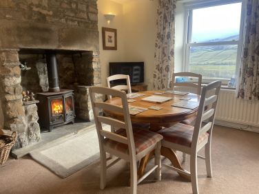 This is yet another room with fabulous views of the garden and the far fells.
