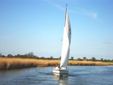 Sailing On The River Bure