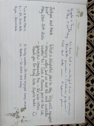 Guest book May to June 2026