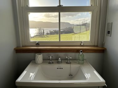 View from the bathroom window