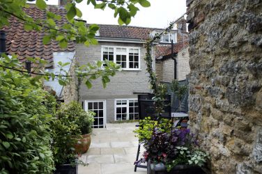 The patio garden