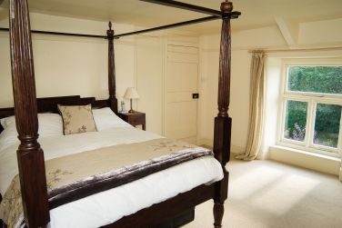 Four poster in the Master bedroom
