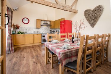 Kitchen and dining room