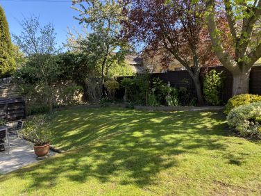 Laburnum Garden enclosed garden for relaxing in the warmer months