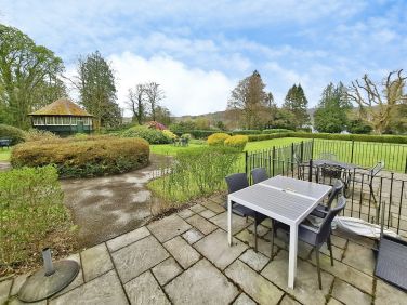 Private patio