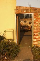 Through the gate........