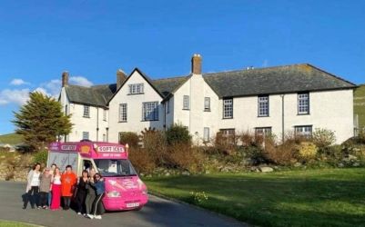 How about a Mr Whippy ice cream on the decking - this can be arranged.