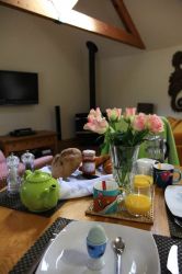 Cozy breakfast in your holiday lodge :)