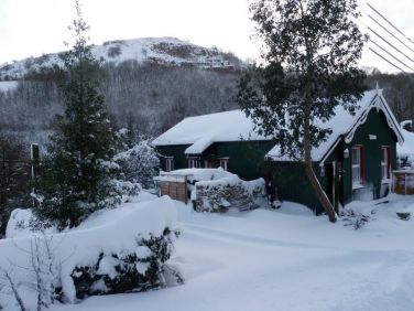 Cosy all year round with underfloor heating and a log burner