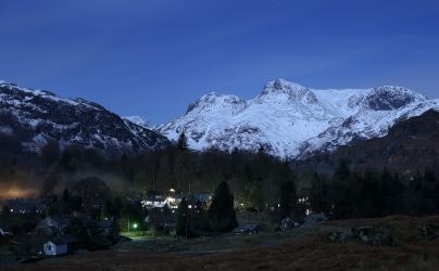 Elterwater at night