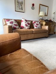 Premium leather furniture. Couch new 2021