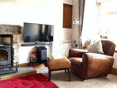 Smart TV with Freest, Netflix, and surround sound