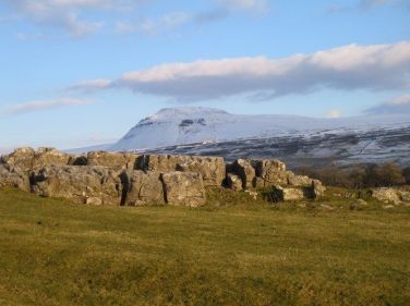 Ingleborough. Accessible from the cottage doorstep.