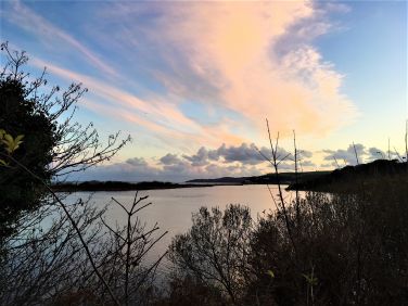 Slapton Ley, freshwater lagoon just a 10 minute drive from Dittiscombe.