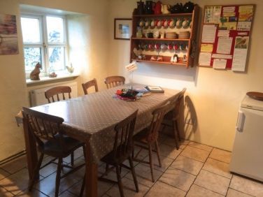 Dining area off the kitchen