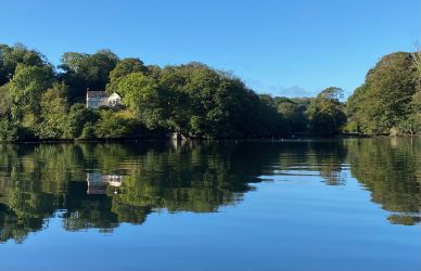 Rock Cottage from the water - peaceful and stunning scenery