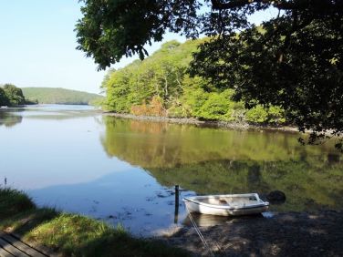 Experience the wonders of Mawgan creek in our sturdy dinghy