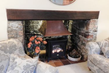 Snuggle up after a day out exploring the creeks of the Helford river