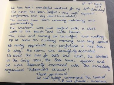 A wonderful 40th Birthday weekend - March 2018.