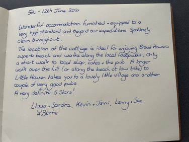 Ideal location, superb beach and walks.