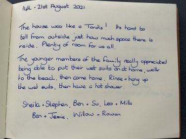 House like a Tardis!