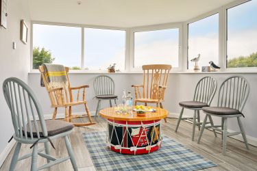 New conservatory - great place to relax at any time of the day.