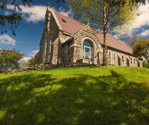St Curig's Church, surrounded by the stunning beauty of Snowdonia