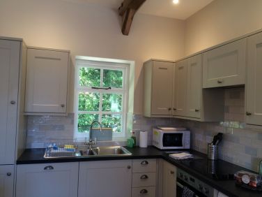 Kitchen with everything provided for self-catering