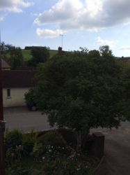 View towards 'The Trundle' Iron Age Fort and Goodwood from Bedroom 2