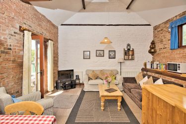 The Stable living room