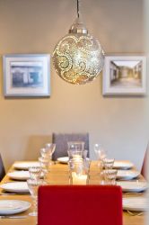 Dining area for dining up to 10 guests