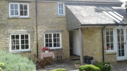 Eat outside in the evening sun