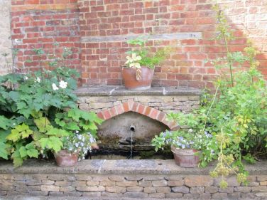 Courtyard water feature