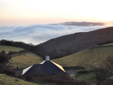 An ever changing view! Mist over the sea