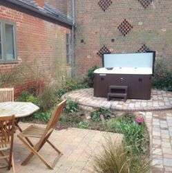 The Tack Room at Fullers Hill with its own hot tub