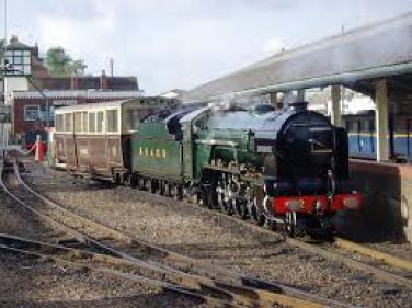The Romney, Hythe & Dymchurch Railway, the longest UK miniature railway, not far from Haremere Hall